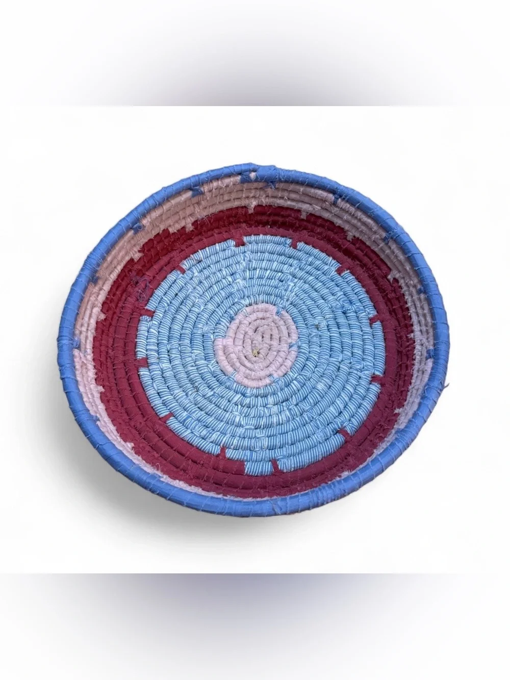 Handmade woven basket